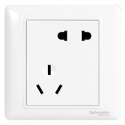 施耐德电气（Schneider Electric）   睿意系列 A3E426_10U 五孔插座 十只装