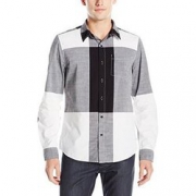 M码！GUESS Sequoia Plaid 男士衬衫