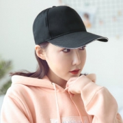 潮人必备！鸭舌帽 纯色男女棒球帽 7.9包邮