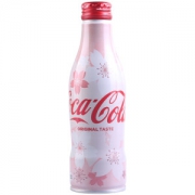 网红饮料 可口可乐 日本樱花款 250ml