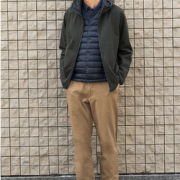 限XL码！UNIQLO 优衣库 BLOCKTECH 400339 男士摇粒绒连帽开衫