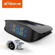 Victon 伟力通 胎压监测 T6S 彩屏 太阳能无线外置 黑色