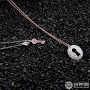 Swarovski 施华洛世奇 Crystal Wishes Key 女士钥匙和锁项链套装5272240