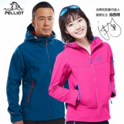 伯希和 Pelliot 情侣软壳冲锋衣 杜邦特氟龙涂层