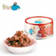 豪爷工坊 香辣牛肉酱豪客来牛肉罐头川味牛肉面酱拌面酱120g
