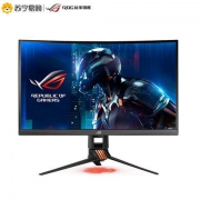 ASUS 华硕 ROG 玩家国度 PG27VQ 电竞显示器（165Hz、G-Sync、1800R、RGB幻彩联动）