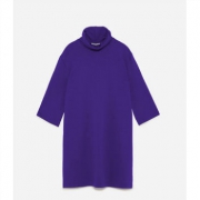 ZARA TRF女装绒布连身裙