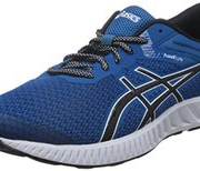 ASICS 亚瑟士 男 跑步鞋fuzeX Lyte 2  T719N-4990 蓝色/黑色/白色 42.5