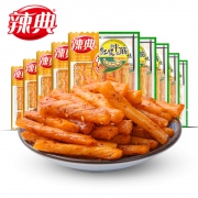辣典 红烧素牛筋辣条 500g