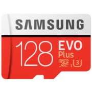 SAMSUNG 三星 红色plus升级版+ 高速TF卡（Micro SD卡） 90MB/秒 128G