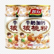 智力 牛奶加钙 核桃粉 404g*2罐