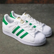 新配色！Adidas Superstar 大童贝壳头 绿标款