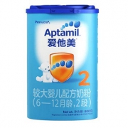 Aptamil爱他美 较大婴儿配方奶粉2段800g