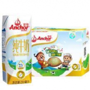安佳（Anchor）全脂牛奶 UHT纯牛奶 250ml*6 尝鲜装