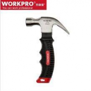 WORKPRO 万克宝 W9502 短柄防滑羊角锤 8盎司