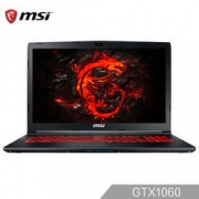 3日8点：MSI 微星 GL62M 7RDX-1286CN 15.6英寸游戏笔记本电脑（ i7-7700HQ 1T+128GSSD GTX1060 6G）
