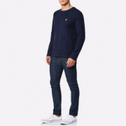 Lyle & Scott 苏格兰金鹰 ML700V 男士竹节纯棉长袖T恤 Prime会员免费直邮