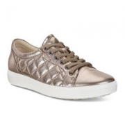 ECCO 爱步 Soft 7 柔酷7号 女士牛皮菱格休闲鞋 $72 国内￥1799