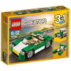 LEGO 乐高 31056 绿色敞篷车开箱体验