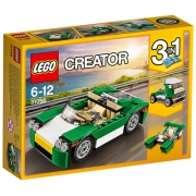 LEGO 乐高 31056 绿色敞篷车开箱体验