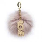 MICHAEL KORS 32H7GF2K1F 狐狸毛皮女士皮草挂件