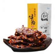 UNCLE AINI 艾尼大叔 新疆草原风味牛肉干 香辣味 50克 *30件