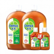 Dettol滴露 消毒液1.5L*2瓶*2件