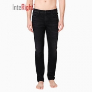 INTERIGHT 牛仔裤男 商务休闲超弹 合体修身牛仔裤*3件