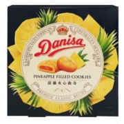 印度尼西亚进口 皇冠Danisa 菠萝味夹心曲奇 160g/盒 *20件
