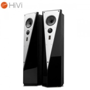惠威（HiVi）T900F 音响 音箱 家庭影院2.0声道 落地式主音箱 木质HIFI高保真前置音响 需搭配功放