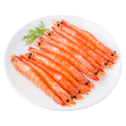 KINGOSCAR 熟冻拉直凡纳对虾250g盒装