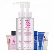 za姬芮 净颜深层卸妆油（卸妆油100ml*2 +送五件赠品随机发送）