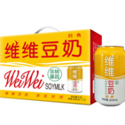 秒杀价，不用PLUS也能19.8！维维 经典系列 原味豆奶饮料   礼盒装 300ml*12罐