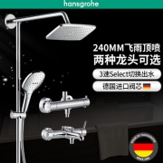 汉斯格雅（Hansgrohe）  hg27219000 双飞雨 淋花洒套装