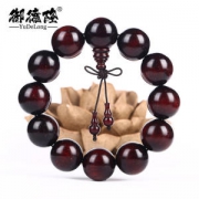御德隆 正宗印度小叶紫檀佛珠手串