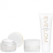 价值£140.5，EVE LOM 光彩护肤套装（卸妆膏100ml+急救面膜15ml+ 美白面霜50ml）史低£68.6