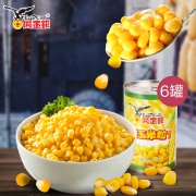 鹰金钱 甜玉米罐头425g*6罐 中华老字号