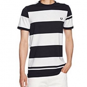 Fred Perry 男士纯棉条纹T恤