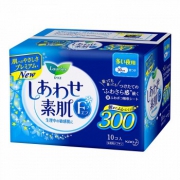 乐而雅 量多夜用带羽翼卫生巾30cm*10片*3件