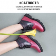 Caterpillar 卡特彼勒 女士牛皮户外高帮靴 P308972 2色