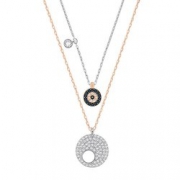 SWAROVSKI 施华洛世奇 Crystal Wishes Moon 5272242 月亮二合一项链套装