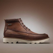 限尺码，Clarks 其乐 Korik Rise 男士GTX防水真皮短靴 Prime会员免费直邮含税
