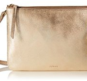 金灿灿！Fossil 化石 Devon 女士挎包