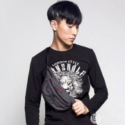 Lonsdale 龙狮戴尔 男士印花长袖T恤 多色