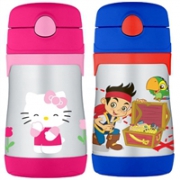Thermos 膳魔师 Vacuum 不锈钢儿童保温吸管杯300ml 两款