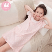 艾贝乐 中大女童短袖家居服睡裙 25.48包邮