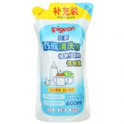 Pigeon 贝亲 奶瓶清洗剂 补充袋装 600ml *4件
