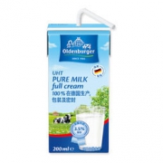 OLDENBURGER  欧德堡  超高温处理全脂纯牛奶 200ml*24盒