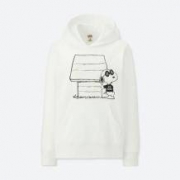 优衣库 KAWS X PEANUTS 设计款女子连帽衫