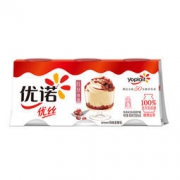 Yolplait 优诺 优丝 红豆绵绵酸奶 135g *3杯 *9件